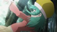Ponzu's death as seen in the Hunter x Hunter anime (Image credit: Studio Madhouse)